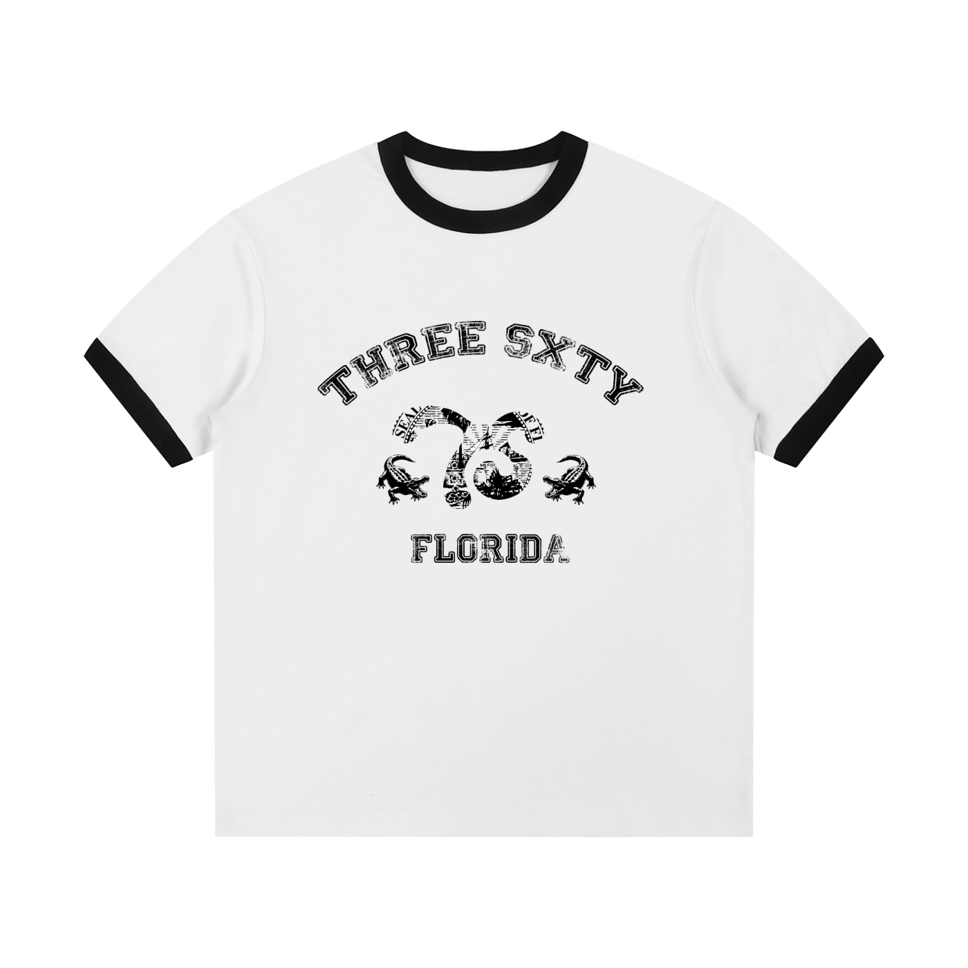 TS Florida Ribbed Crewneck T-Shirt