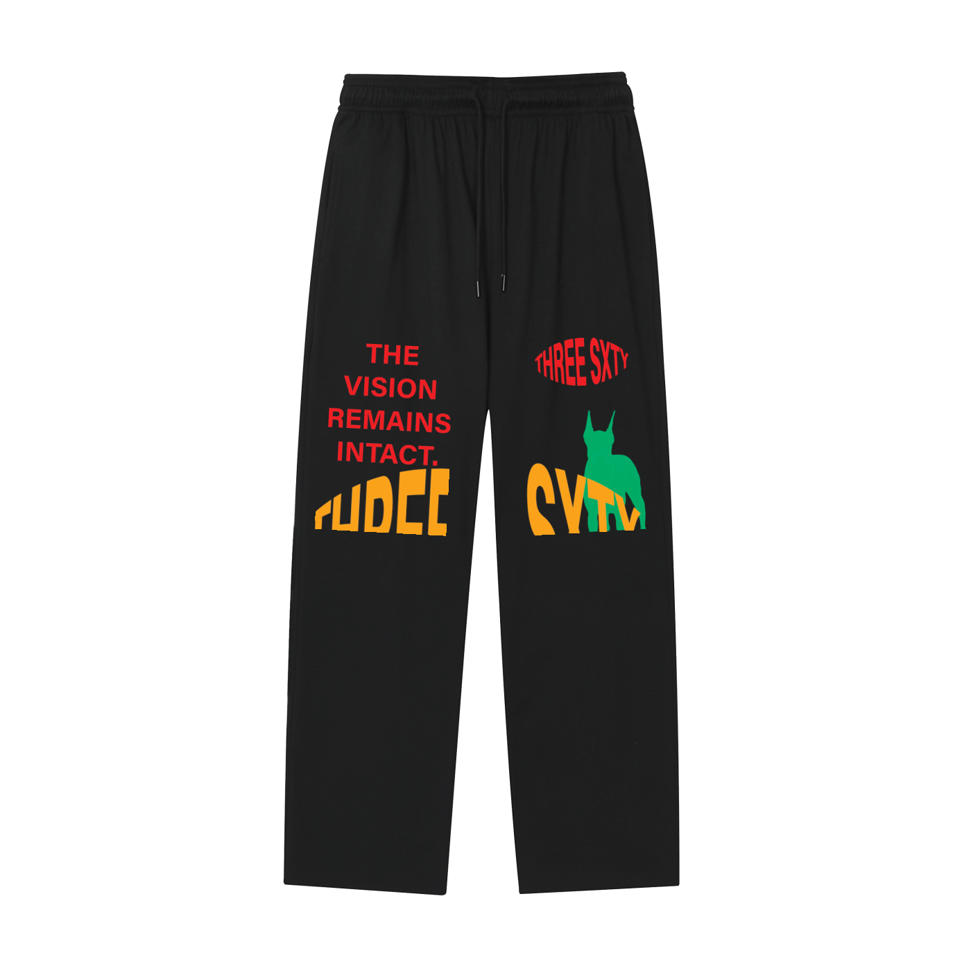 Three Sxty Mesh-Lined Athletic Pants