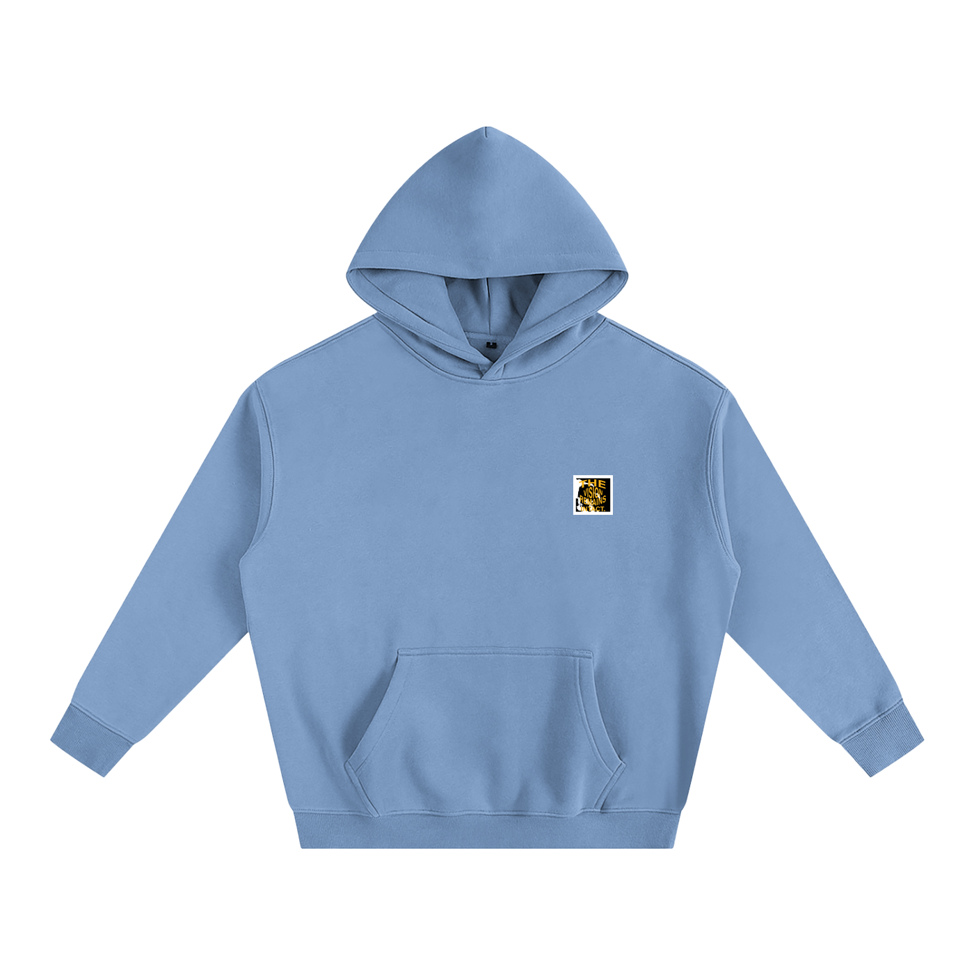 TS boxed logo Fleeced Hoodie