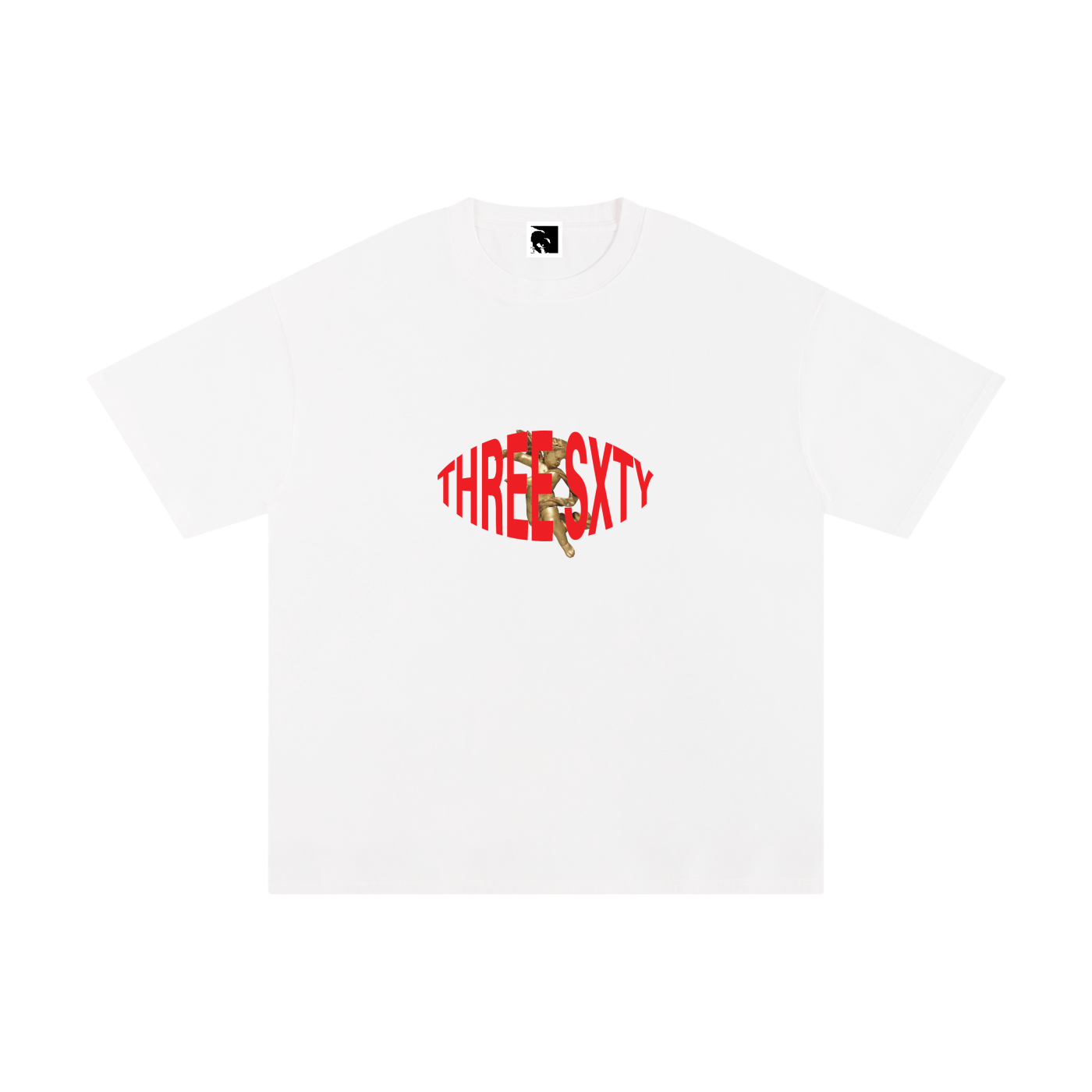Three Sxty logo emblem Tee