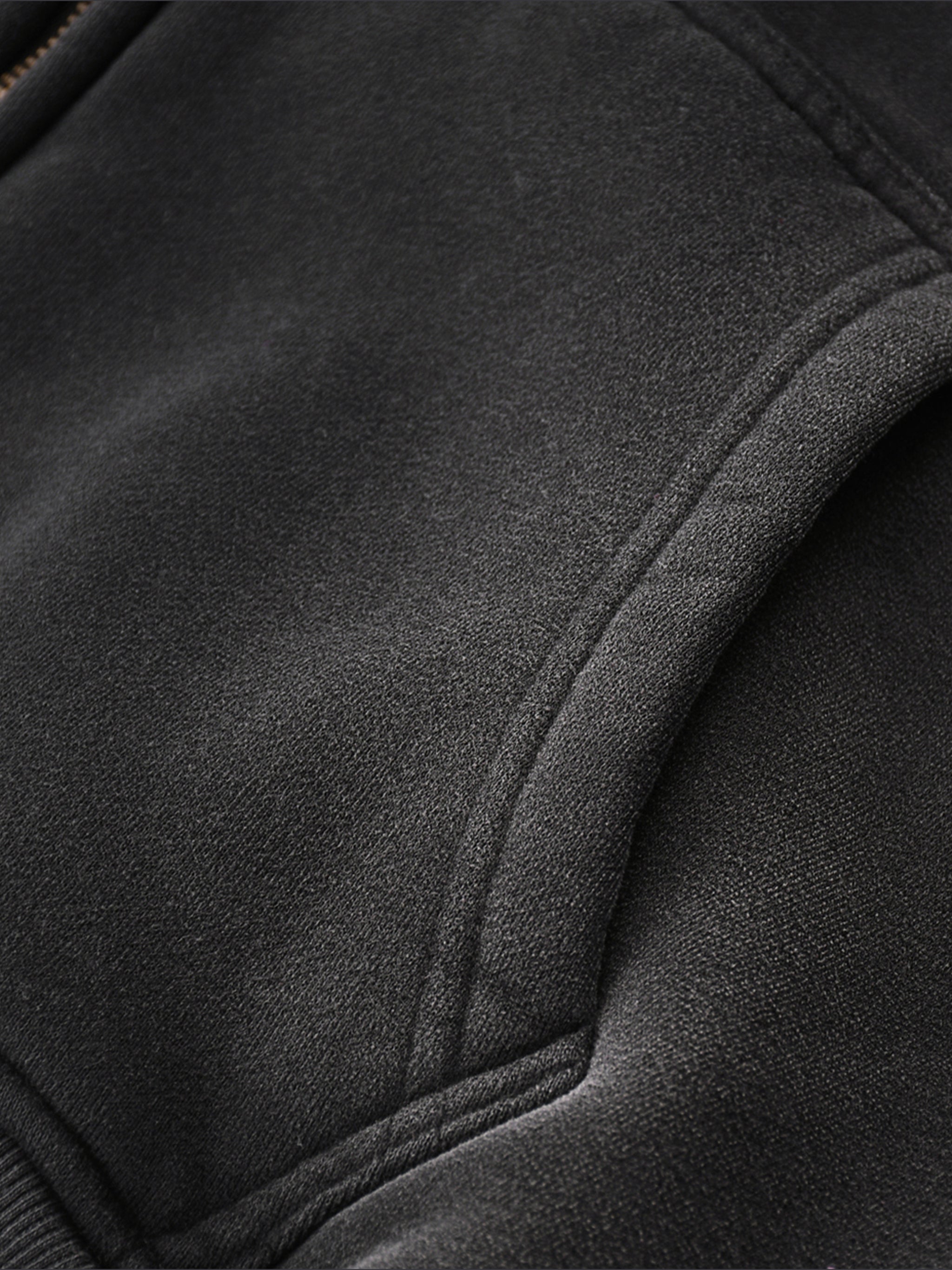 TS Farms Sunfade Zipper Boxy Hoodie