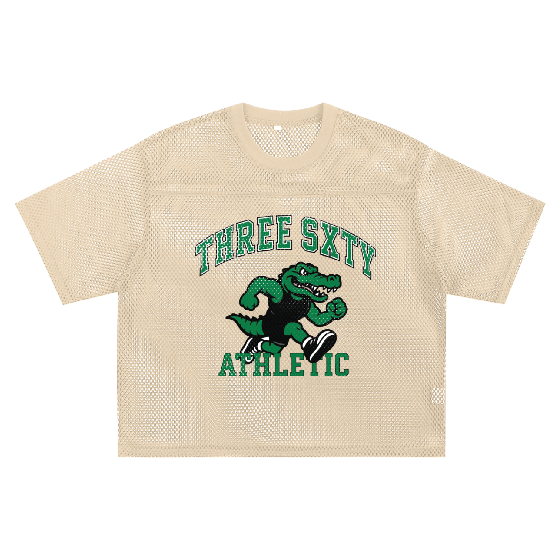 Three Sxty Athletic Boxy Net Jersey